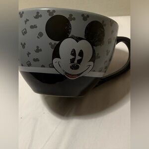 Disney Mickey Mouse Black and Gray Mug